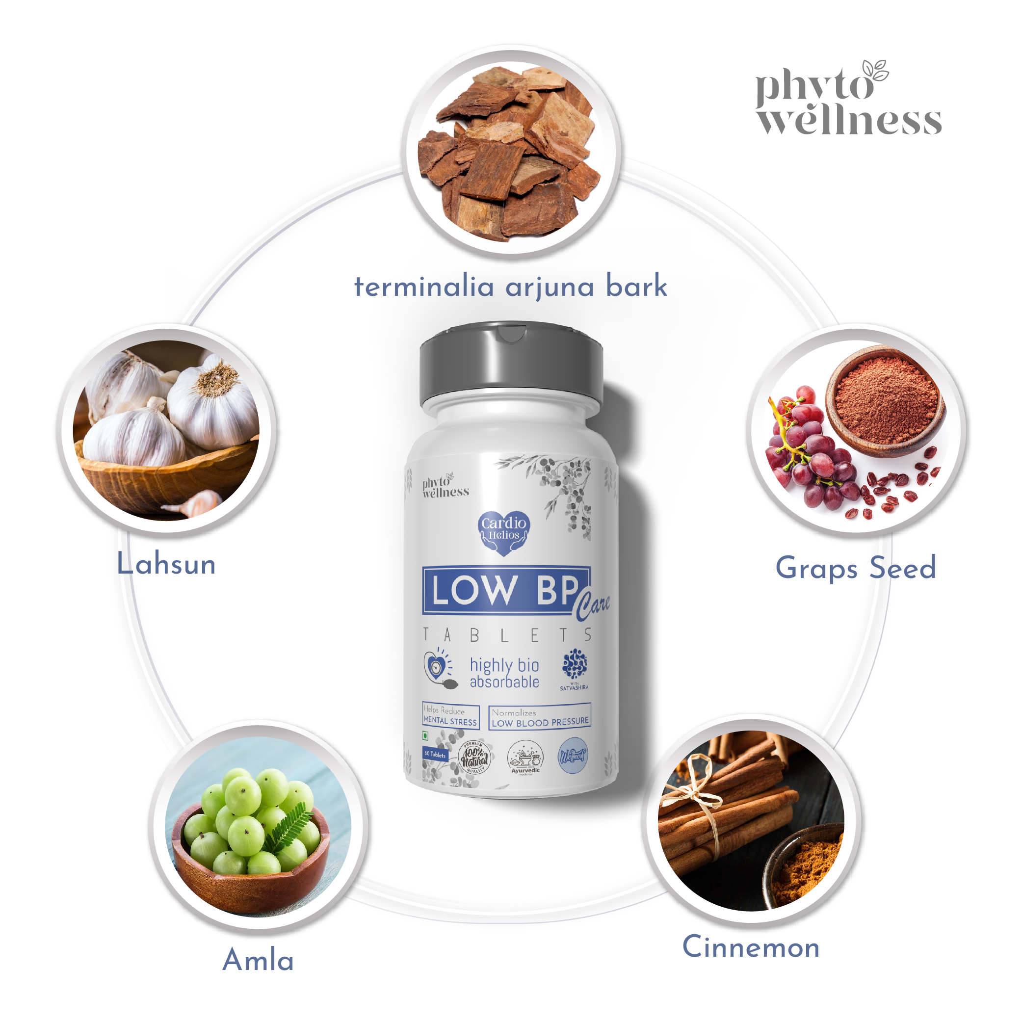 Probiotic Low BP 60 Tablets (HS00616)
